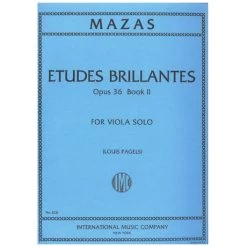 Mazas, J.: Etudes Brillantes Op. 36 Band 2
