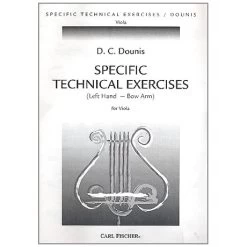 Dounis, D. C.: Specific Technical Exercises For Viola Op. 25