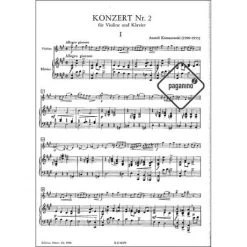 Komarowski, A.: Violinkonzert Nr. 2 A-Dur -Virtuoso Strings Outlet Store 11ff28f6b9f5a573c31fc9201308e25d 7389pzj
