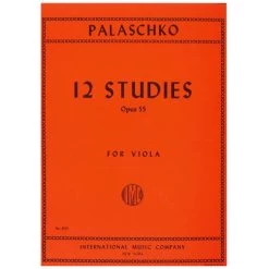 Palaschko, J.: 12 Etüden Op. 55