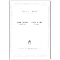 Jentsch, W.: 3 Studien Op. 36