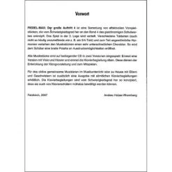 Holzer-Rhomberg, A.: Fiedel-Max. Der Große Auftritt 4 Für Viola -Virtuoso Strings Outlet Store 2124acb860be03c0f3a5bb508079ea52 6686pzj