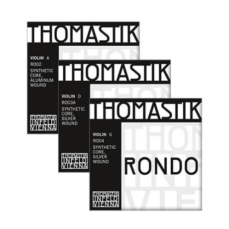 RONDO Violin Strings A-D-G By Thomastik-Infeld 1 RONDO Violin Strings A-D-G By Thomastik-Infeld