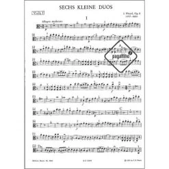 Pleyel, I. J.: 6 Kleine Duos Op. 8 -Virtuoso Strings Outlet Store 250dbe3177bd1df7831d54eb5fac768b 2433pzj