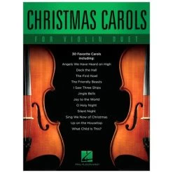 Christmas Carols For Violin Duet