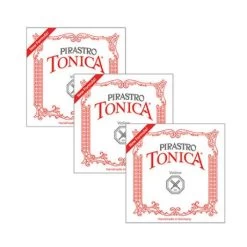 TONICA »NEW FORMULA« Violin Strings A-D-G By Pirastro