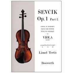 Sevcik, O.: Schule Der Technik Für Viola Op. 1 Heft 2