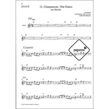 Swinging Folksongs For Violin 2 Swinging Folksongs For Violin - Image 2