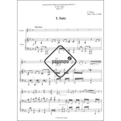 Taban, P.: Violinkonzert Im Ungarischen Stil Nr. 1 Op. 7/f -Virtuoso Strings Outlet Store 34b9fbbcfc7abe84183614b7cd48151e 22513pzj