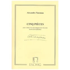 Tansman, A.: Cinq Pièces