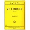 Kayser, H. E.: 24 Violaetüden Op. 55