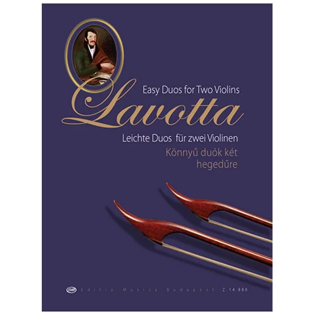 Lavotta, J.: Easy Duos For Two Violins 1 Lavotta, J.: Easy Duos For Two Violins