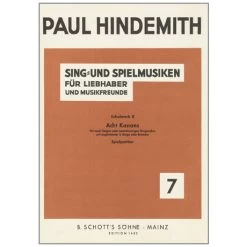 Hindemith, P.: Schulwerk Op. 44 Nr. 2