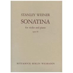 Weiner, S.: Violinsonatine Op. 69