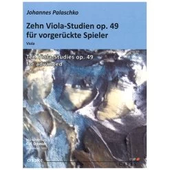 Palaschko, J.: Zehn Viola-Studien Op. 49