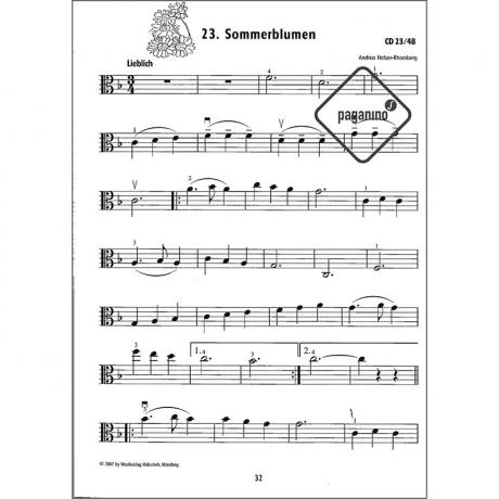 Holzer-Rhomberg, A.: Fiedel-Max Für Viola Schule 4 (+CD) 2 Holzer-Rhomberg, A.: Fiedel-Max Für Viola Schule 4 (+CD) - Image 2