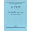 Vieux, M.: 10 Études Pour Alto Sur Des Traits D'orchestre