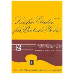 Pracht, R.: Leichte Etüden Nach Den Violinetüden Op.15 Band 1