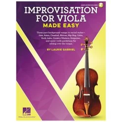 Gabriel, L.: Improvisation For Viola Made Easy (+Online Audio)