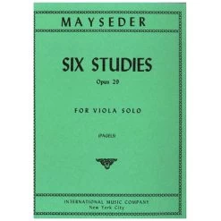 Mayseder, J.: Sechs Etüden Op. 29