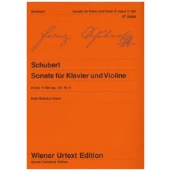 Schubert, F.: Sonate (Sonatine) D-Dur Op. 137/1