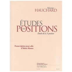 Hauchard, M.: Études Des Positions Band 1 (+CD)