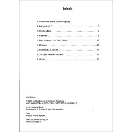 Holzer-Rhomberg, A.: Fiedel-Max. Der Große Auftritt 3 Für Viola – Klavierbegleitung 4 Holzer-Rhomberg, A.: Fiedel-Max. Der Große Auftritt 3 Für Viola – Klavierbegleitung - Image 4