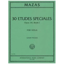 Mazas, J.: Etudes Speciales Op. 36 Band 1