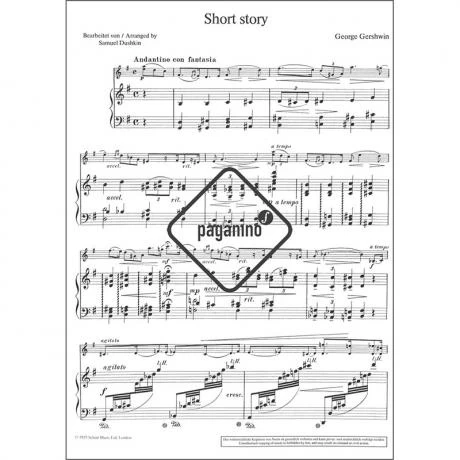 Gershwin, G.: Short Story (1925) 2 Gershwin, G.: Short Story (1925) - Image 2