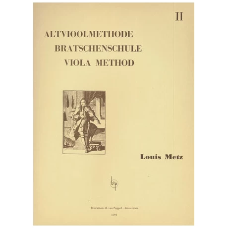 Metz, L.: Violaschule Op. 2 1 Metz, L.: Violaschule Op. 2