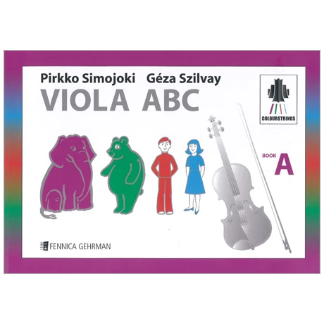 Colourstrings Viola ABC Book A 1 Colourstrings Viola ABC Book A