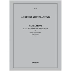 Arcidiacono, A.: Variazioni Su Una Melodia Popolare Scozzese (1976)