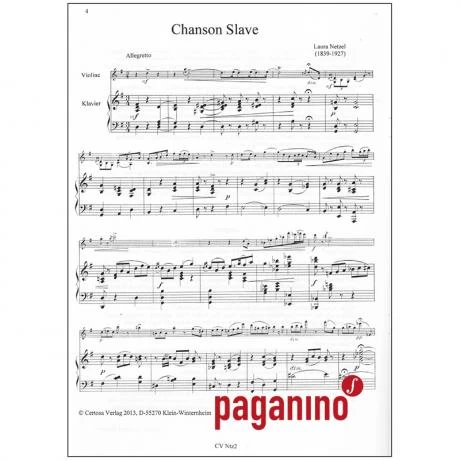 Netzel, L.: Chanson Slave Op. 53 2 Netzel, L.: Chanson Slave Op. 53 - Image 2